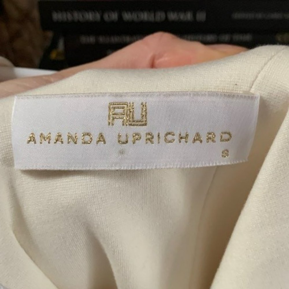 BRAND NEW UNWORN Amanda Uprichard Ivory Mini Dress - Picture 7 of 8